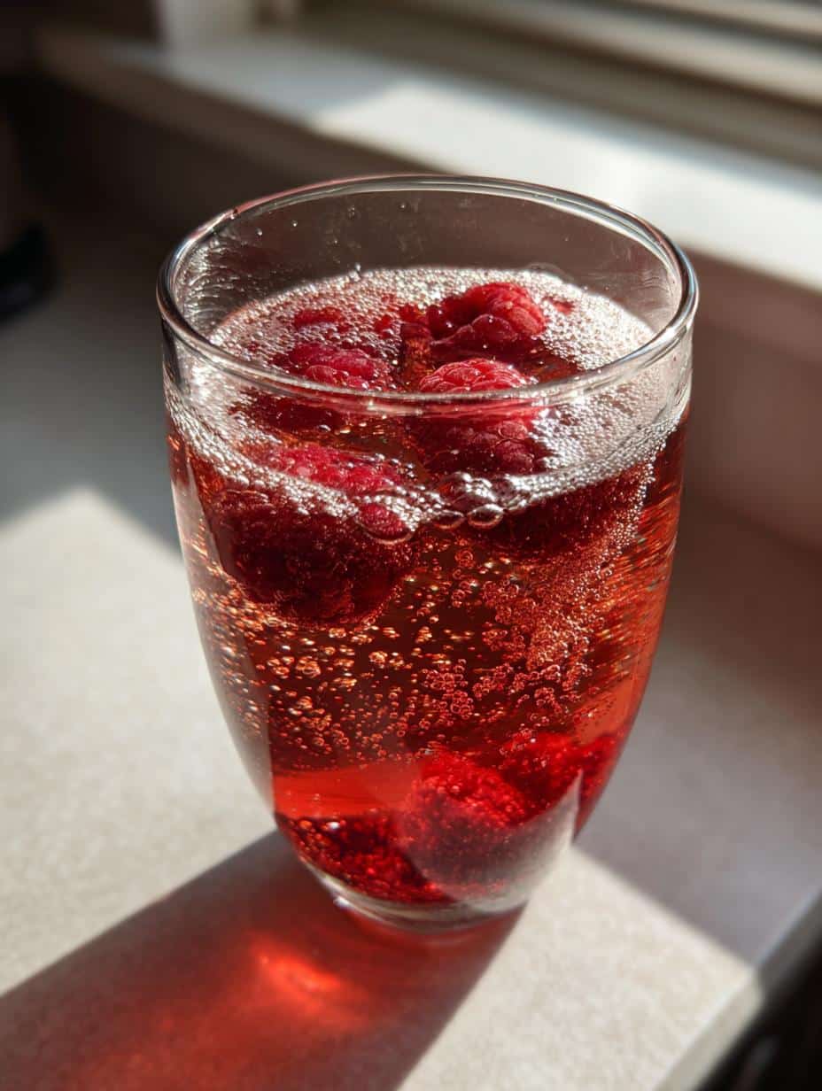 Soda hibiscus-framboise - detail 1