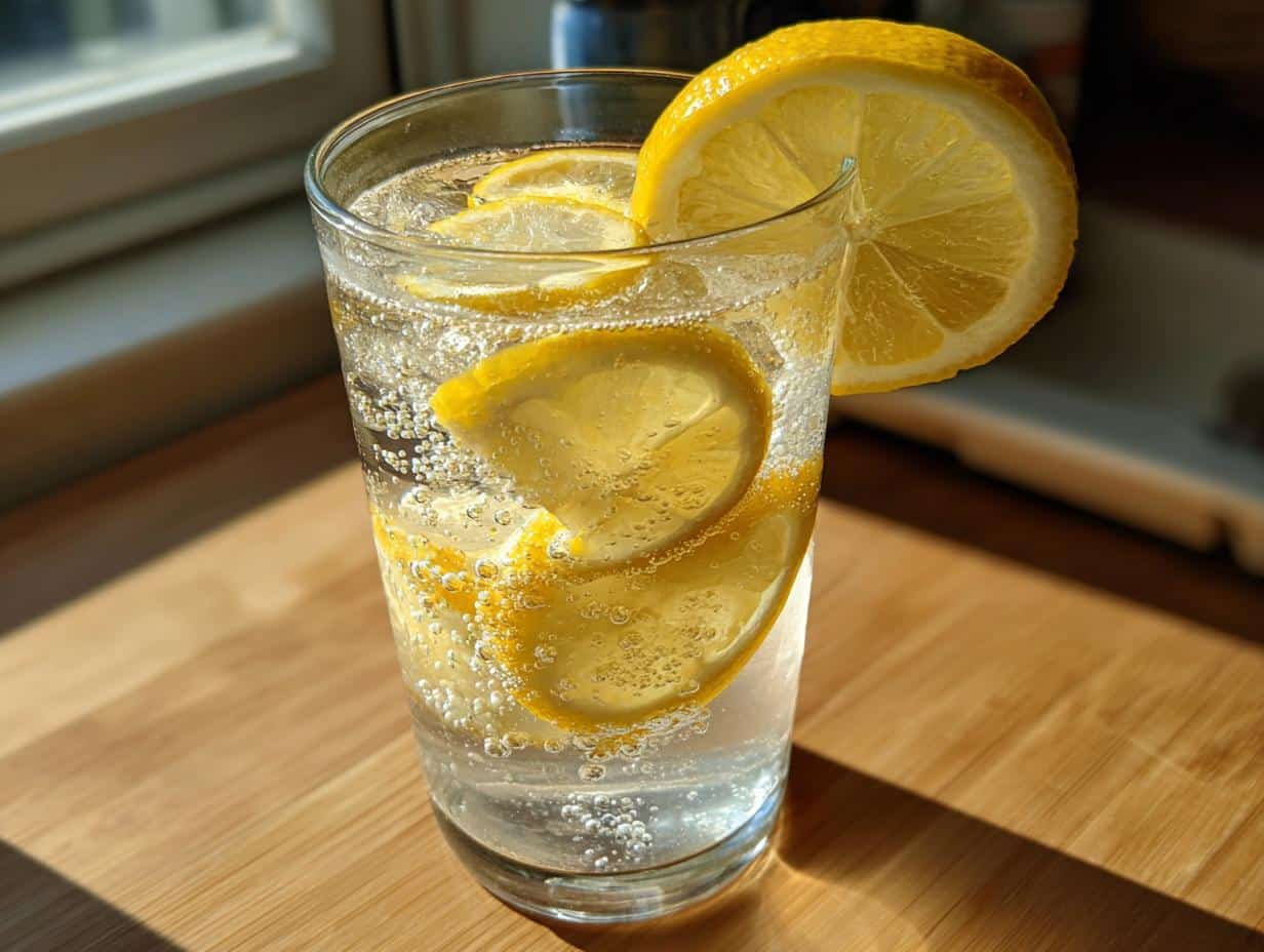 Soda maison citron-gingembre