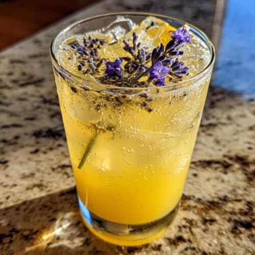 Soda maison lavande-citron