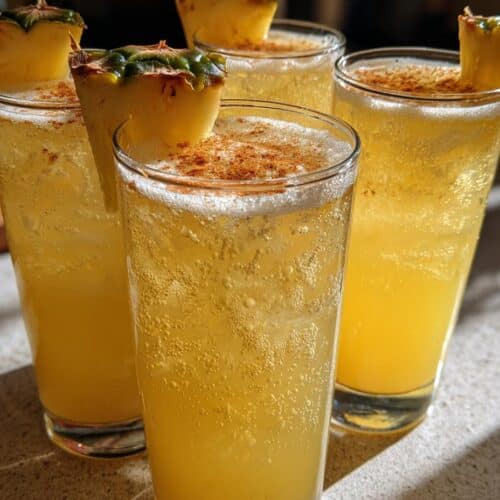 Soda épicé à l'ananas