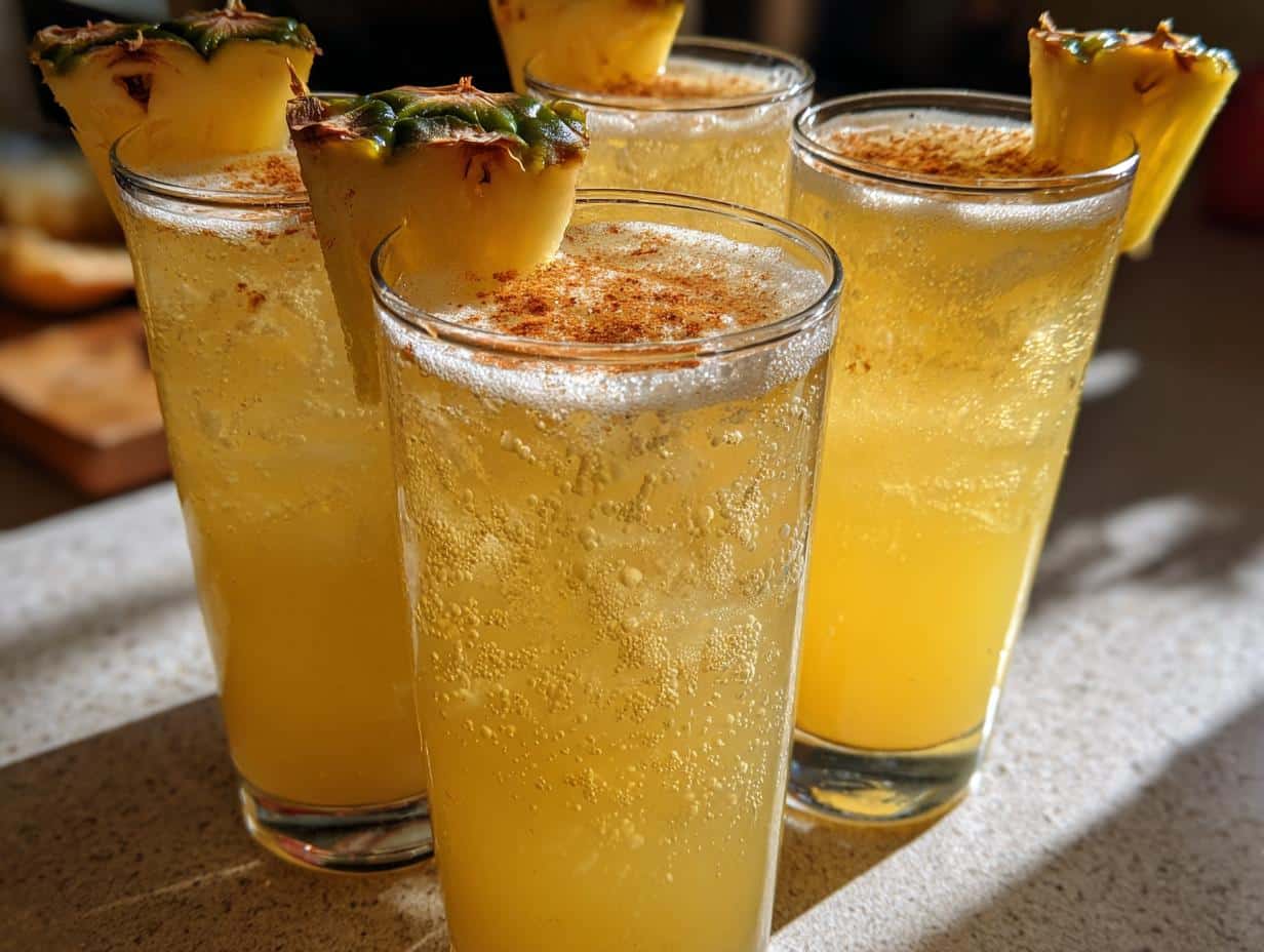 Soda épicé à l'ananas