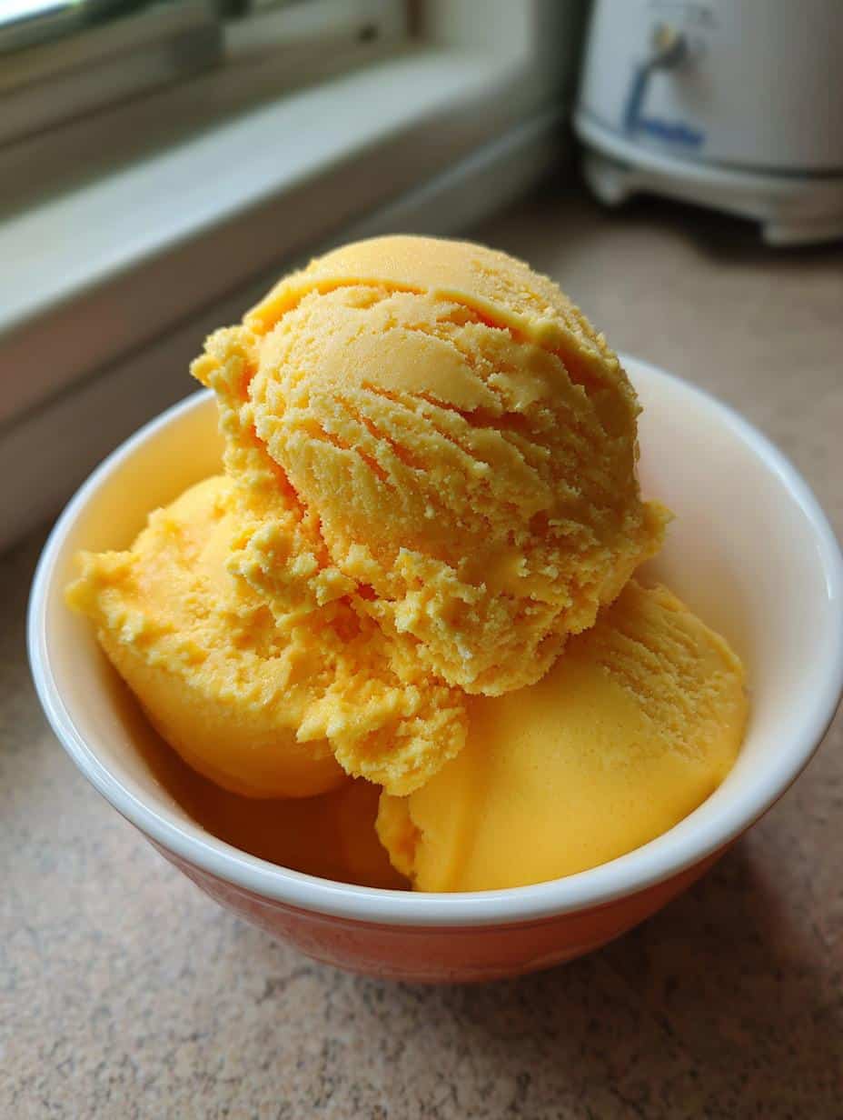 Sorbet mangue-passion - detail 1