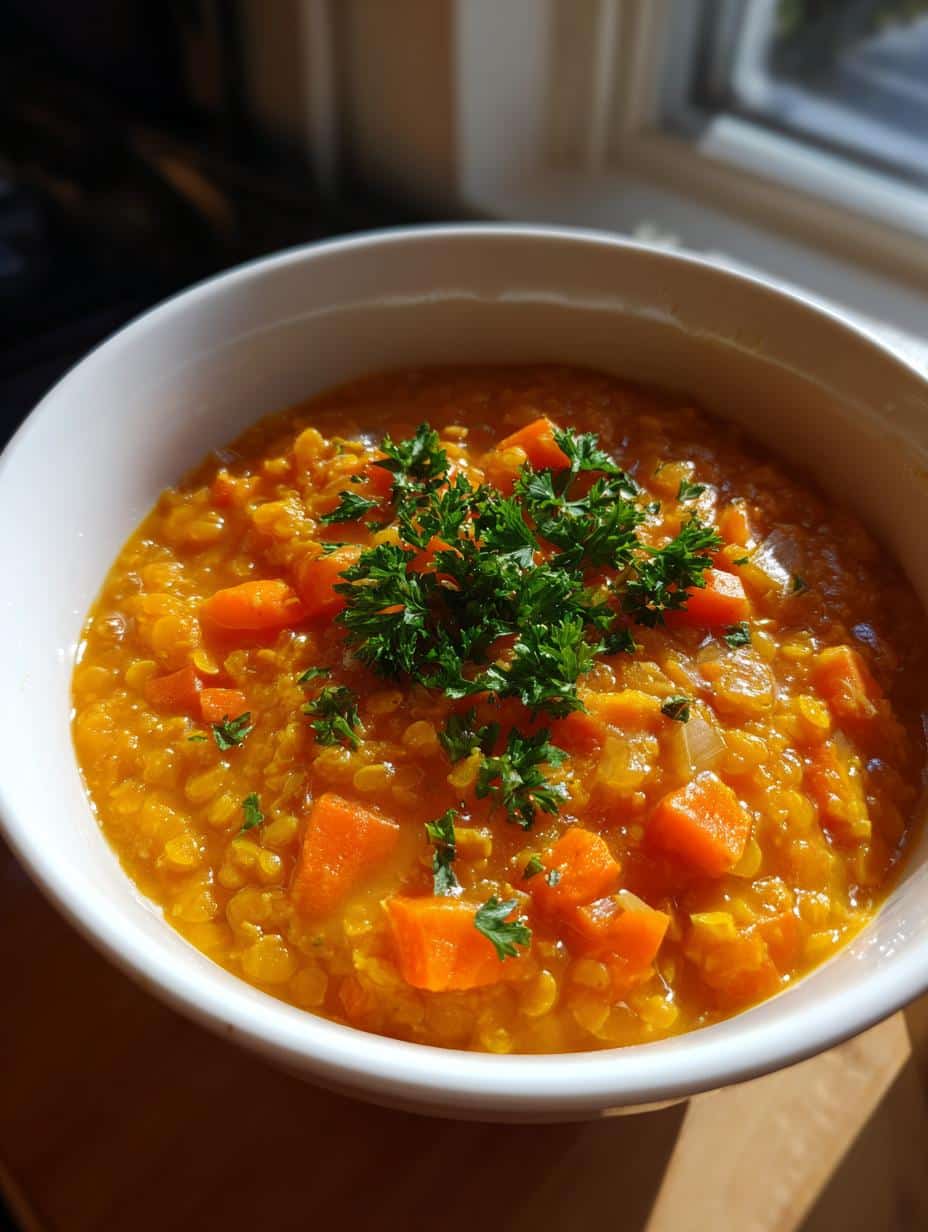 Soupe lentilles corail - detail 1