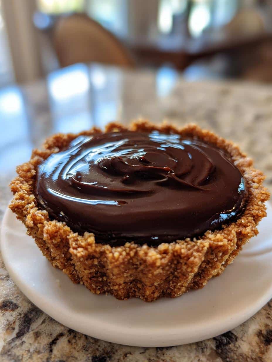 Tarte au chocolat onctueuse - detail 1