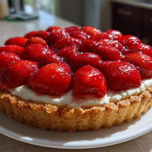 Tarte aux fraises classique