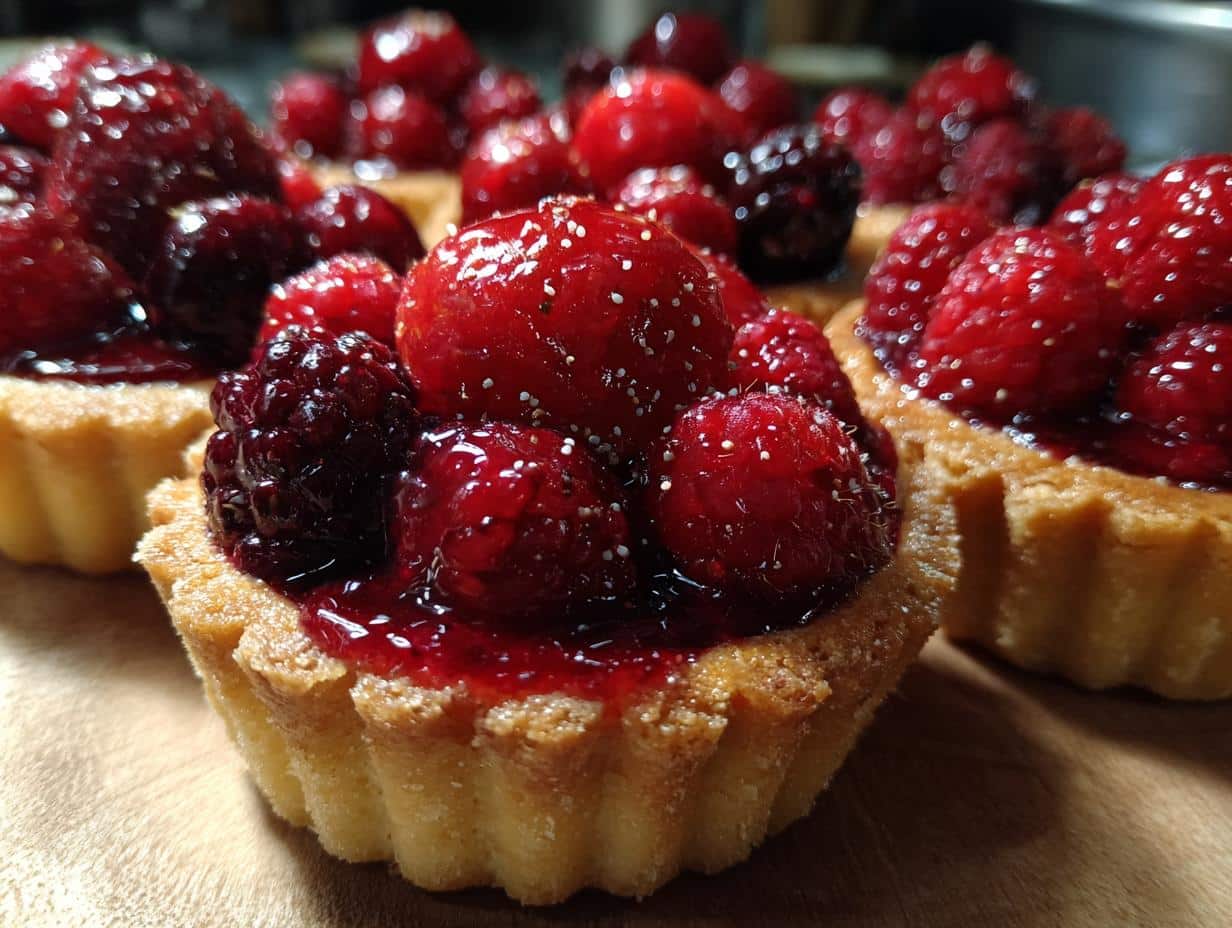 Tartelettes fruits rouges
