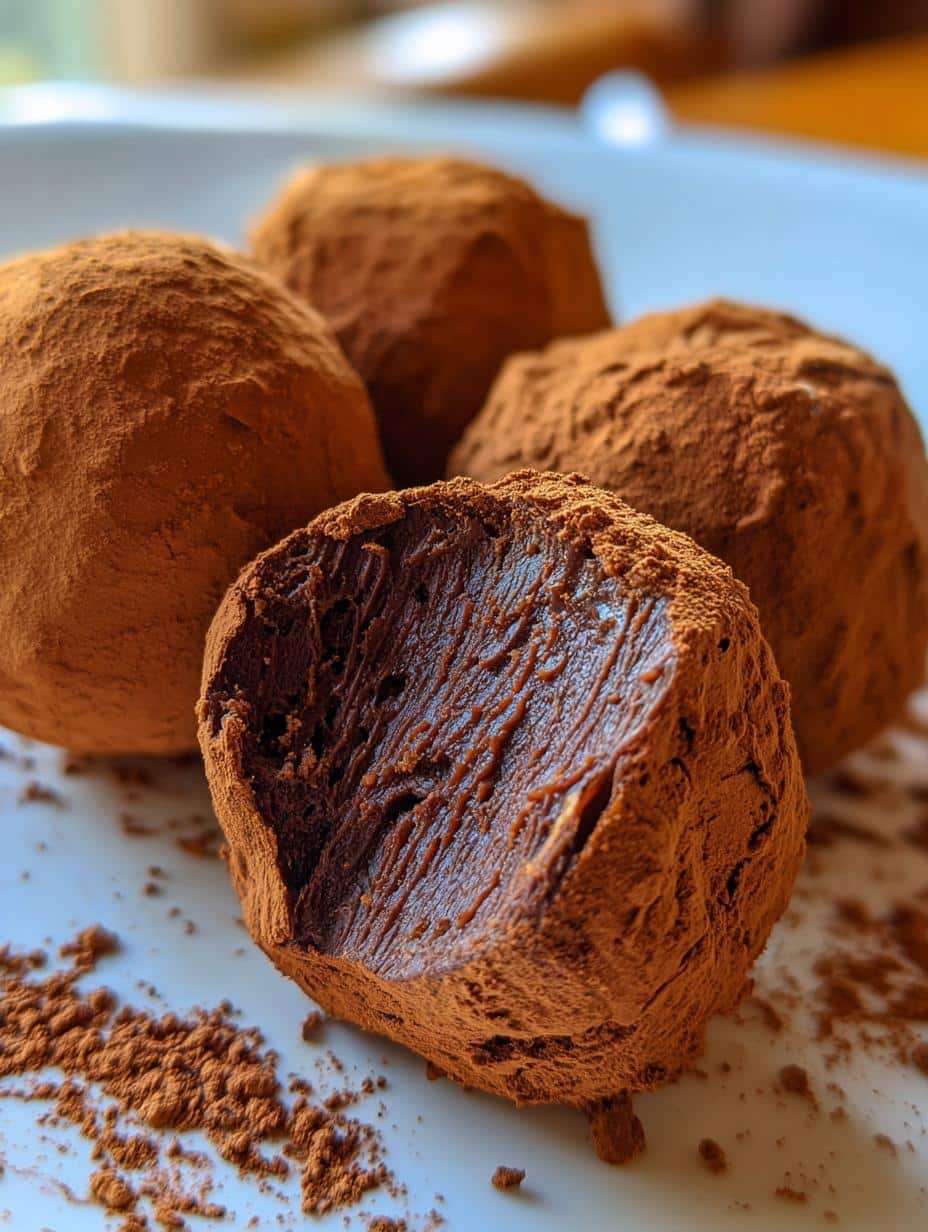 Truffes au chocolat maison - detail 1