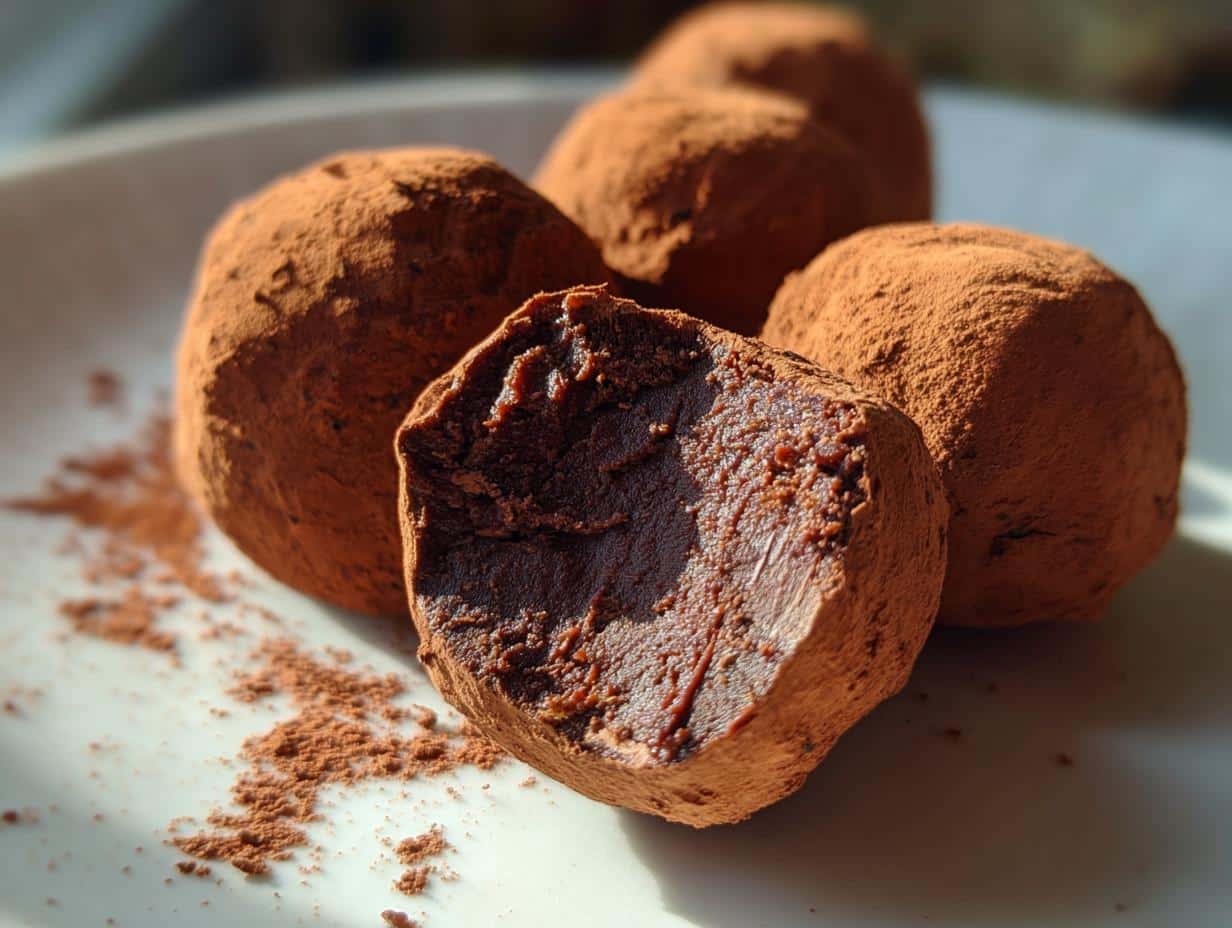 Truffes au chocolat maison
