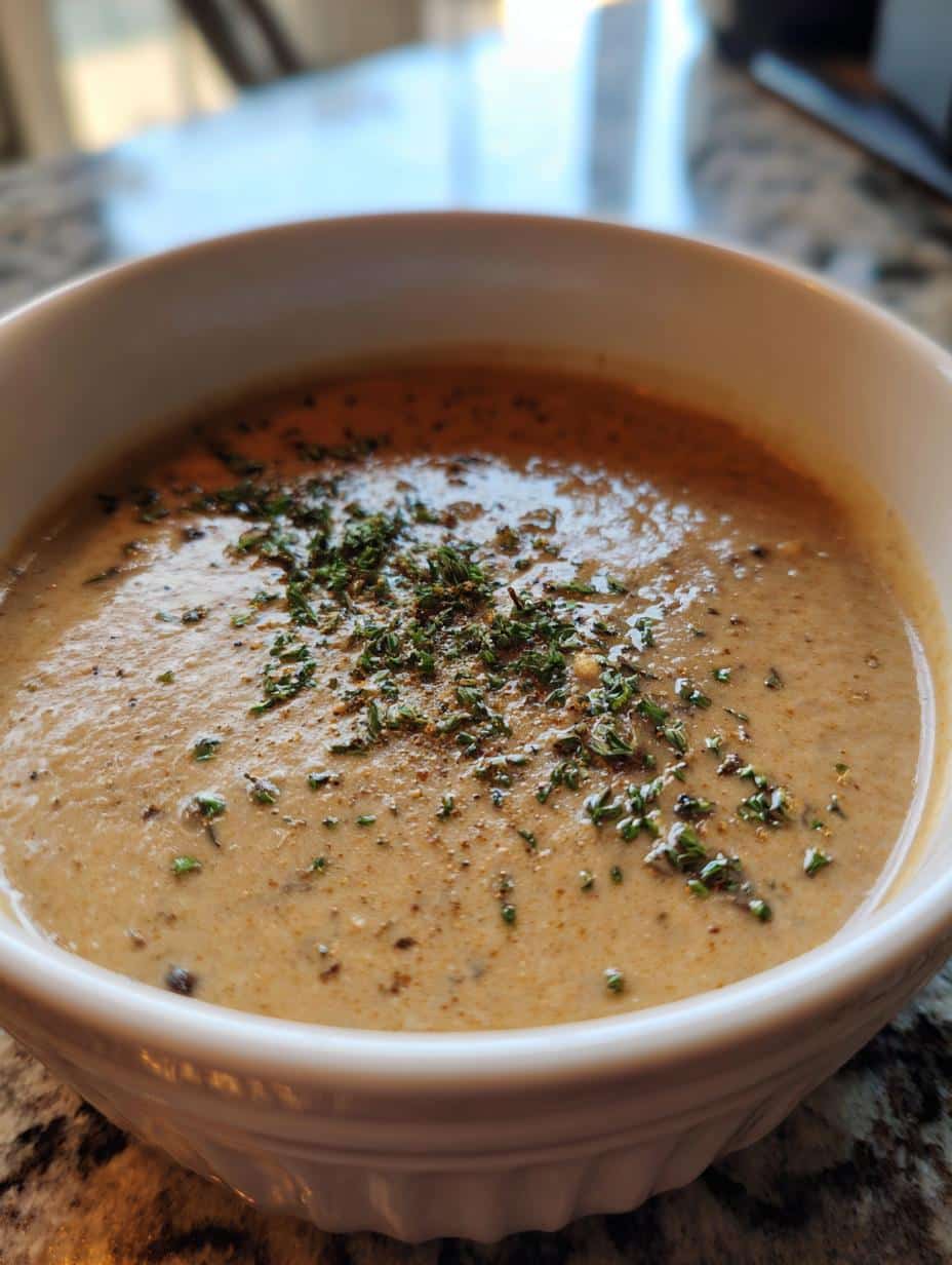 Velouté de champignons - detail 1