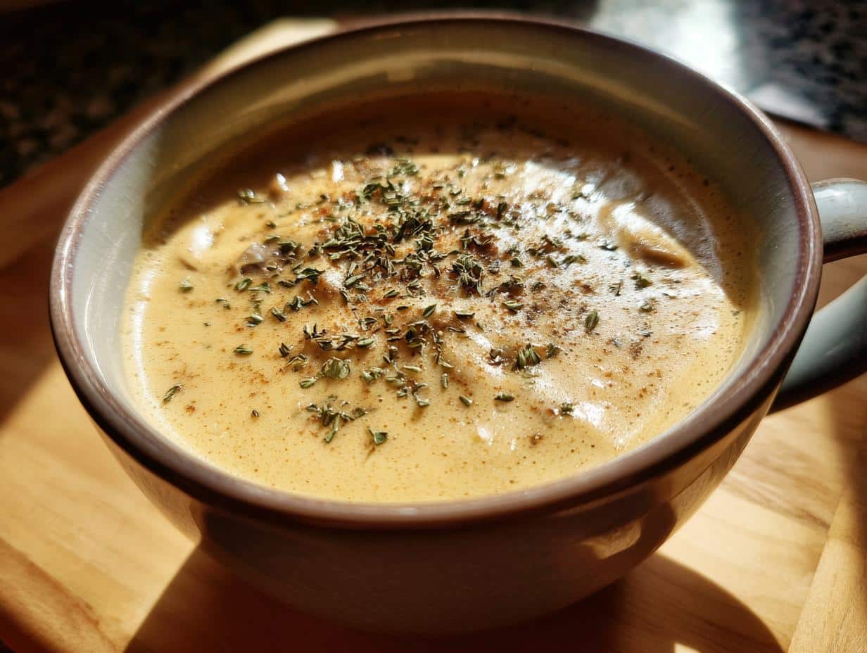 Velouté de champignons