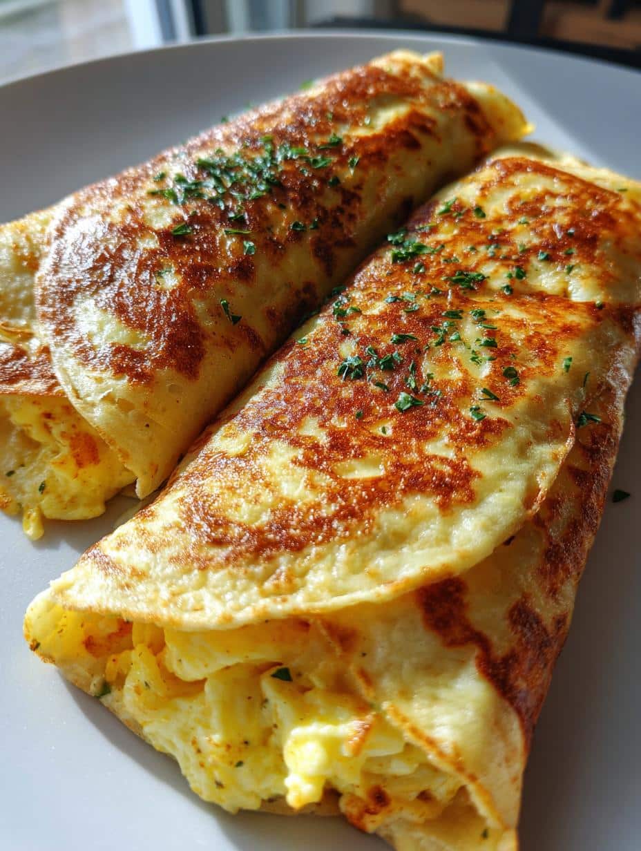 Wraps petit-déjeuner œufs-fromage - detail 1