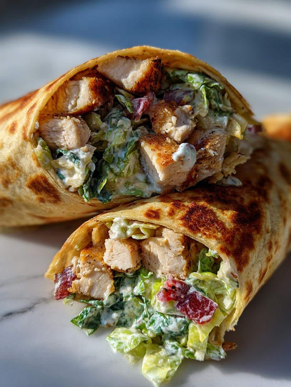 Wraps poulet Caesar - detail 1
