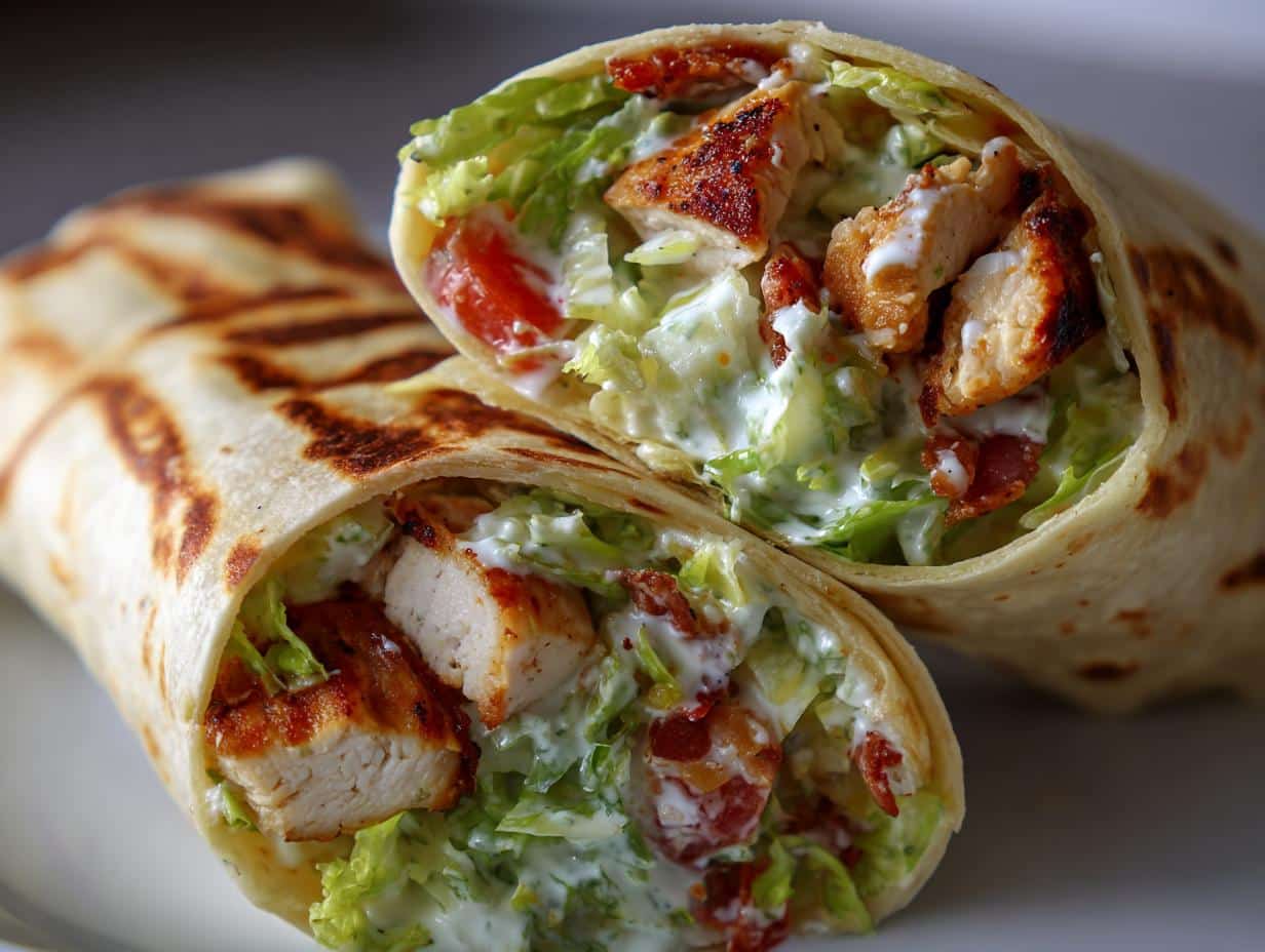 Wraps poulet Caesar