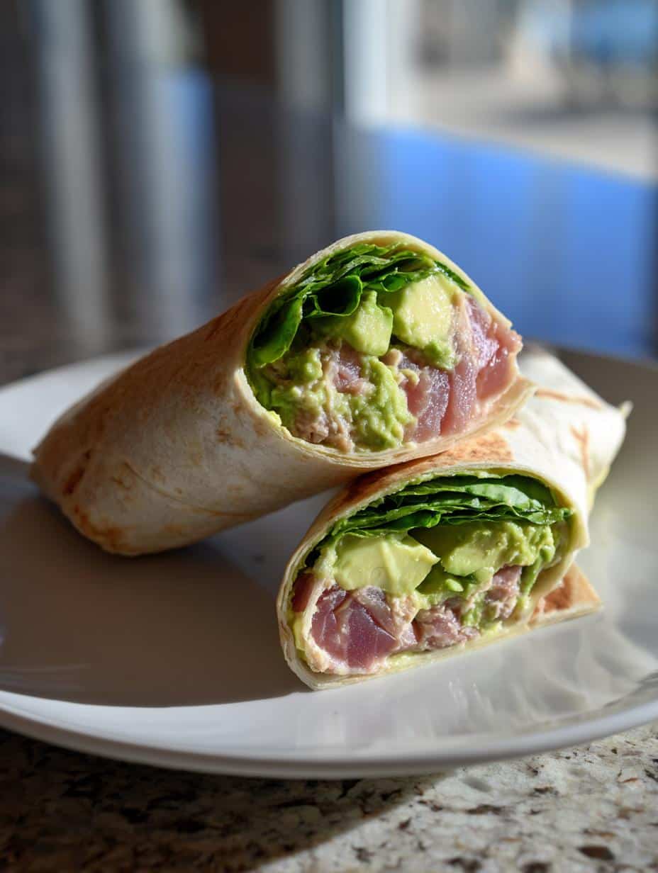 Wraps thon-avocat - detail 1