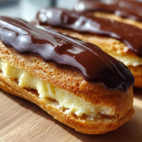 Éclair au chocolat